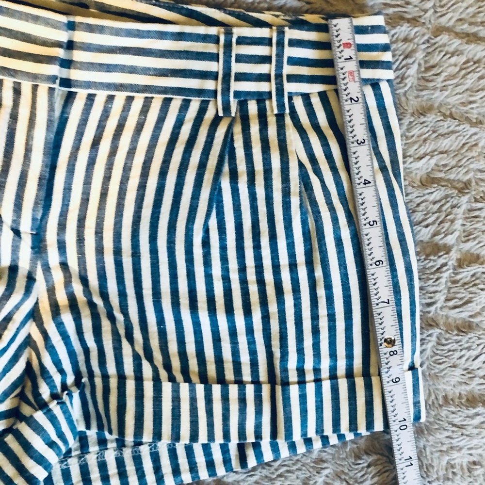 Express Navy and White Striped Button-Up - Picture 8 of 8